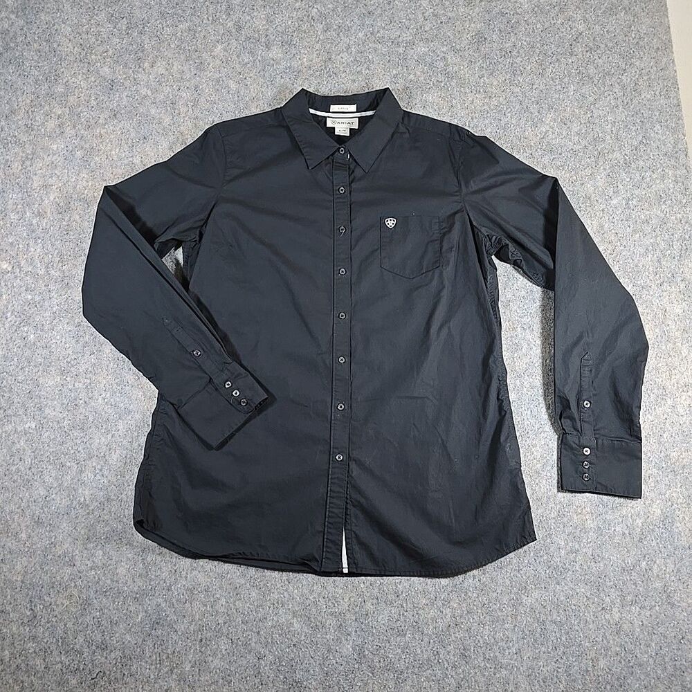 Ariat Women's Black Button-Down Shirt